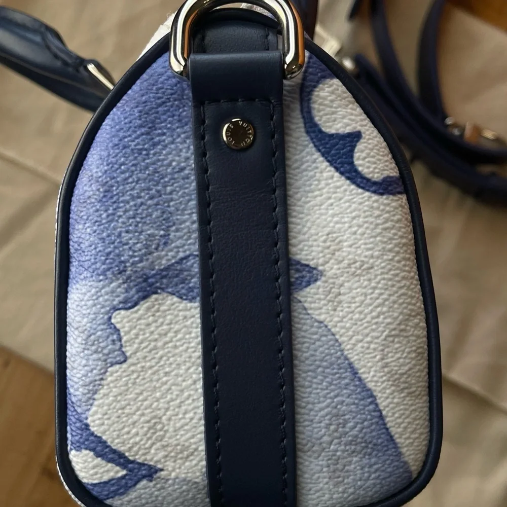 Louis Vuitton Blue and White Women's Bag‎